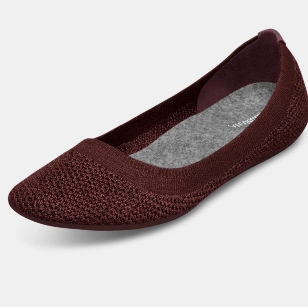 Allbirds Brown Flats with Knit Upper